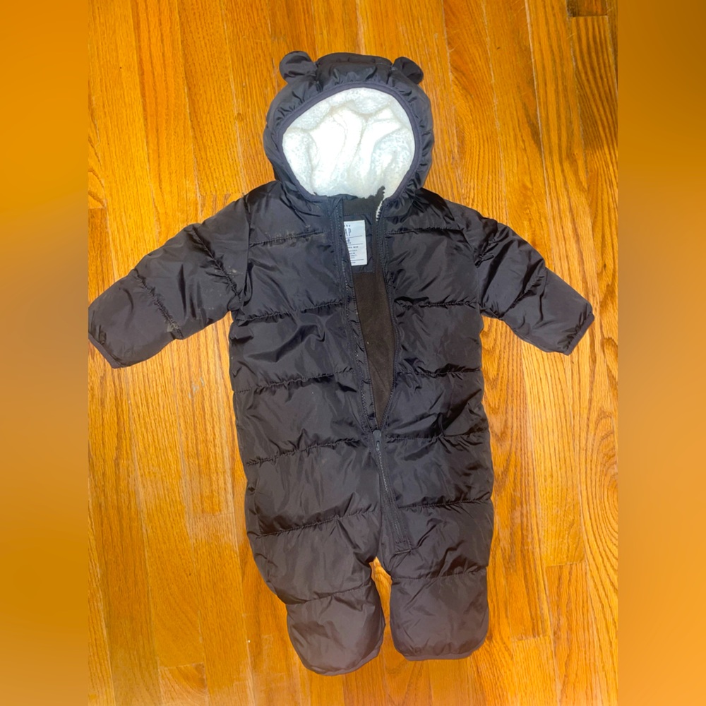 Baby Gap bear snowsuit